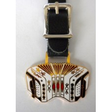 Accordion Watch Fob.
